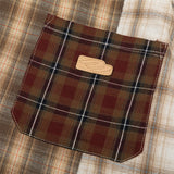 Men Long Sleeve T Shirt Colorblock Check Shirt Men's Spring and Autumn Oversize Hip Hop Long Sleeve Shirt