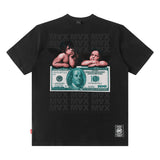 Men T Shirt Pattern Short Sleeve T-shirt Ins Men and Women Couple's Tops