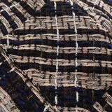 Men Long Sleeved T Shirt Stripe Thickening Shirt Coarse Flower Color-Contrast Check Loose Shirt Coat