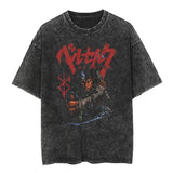 Fashion Vintage T-Shirt Japanese Anime Naruto