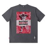 Men T Shirt Men's Short-Sleeved T-shirt Astronaut Astronaut Loose Short Sleeve