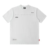 Men T Shirt Letter Print Summer Short-Sleeved T-shirt Men's Loose