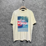 Purple Brand T Shirt Short Sleeve T-shirt Blouse