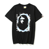 Bathing Ape T Shirt Summer Lettered Casual