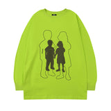 Men Long Sleeve Shirt Hip Hop Long Sleeve T-shirt Men and Women Autumn Loose Ins