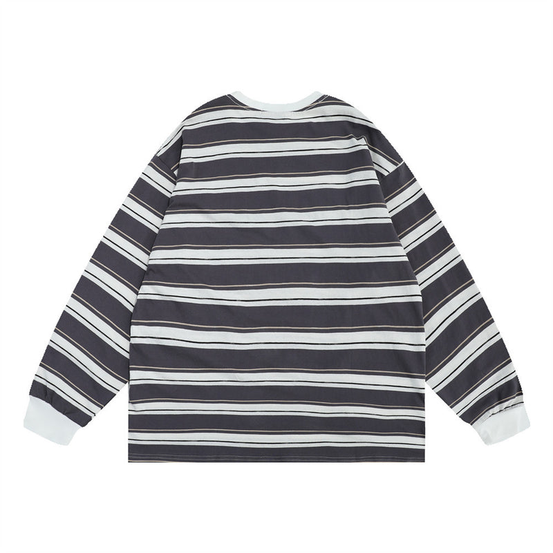 Men Hoodie Long-Sleeved Sweater Men's Autumn Loose-Fitting Casual round-Neck Top
