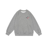 Unisex Hoodie High Street Loose Crew Neck Pullover Sweatshirt Men's and Women's Coats