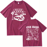 2024Noah Kahan Stick Season 2023 T-Shirts Man Woman Clothes