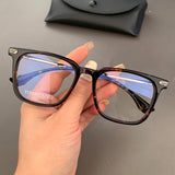 CHH Chrome Hearts Glasses pure titanium ultra-light business retro square versatile myopia frame