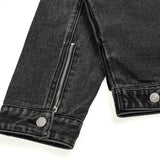Men Denim Jacket Vintage Washed and Worn Denim Jacket Men Vibe Fashion Baggy Coat