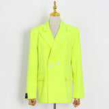 Frankie Shop Hourglass Blazer Autumn Fashion Long Sleeve Suit Coat