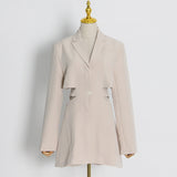 Frankie Shop Hourglass Blazer Sexy Suit Women's Autumn Fashion