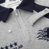 Men Hoodie Sweaters Menswear Embroidered Letters Loose Polo