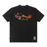 Men T Shirt Couple Short Sleeve Hip Hop Spring and Summer Loose