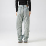 Unisex Jeans Men's and Women's Loose Straight Jeans