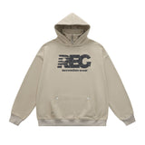 Men Hoodie Vintage Zipper Turtleneck Hooded Sweatshirt
