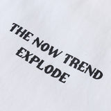 Men Long Sleeved T Shirt Letter Printed Long Sleeve Shirt Men's Spring and Autumn Leisure Loose Outer Shirt