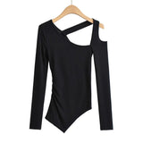 Women's T-Shirt Long-Sleeved Top Women's Spring Slim-Fitting T-shirt