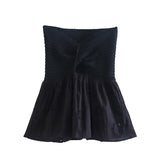 Women T-Shirt Summer Patchwork Knitting Women's Top Sleeveless
