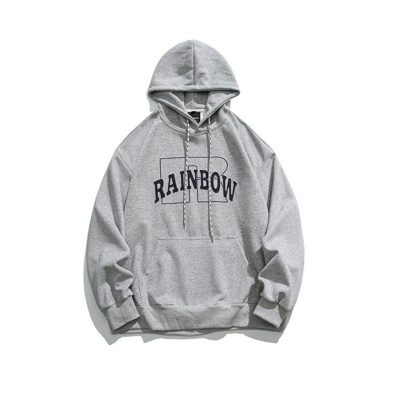 Unisex Hoodie Autumn Winter Sweater Hooded Men Loose Preppy Style Leisure Pullover