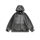 Unisex Hoodie Japanese-Style Retro Washed Loose Hooded Sweater Spring and Autumn
