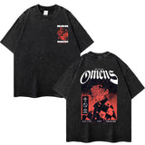 Bad Omens Rock Band Music Tour Washed T-shirts