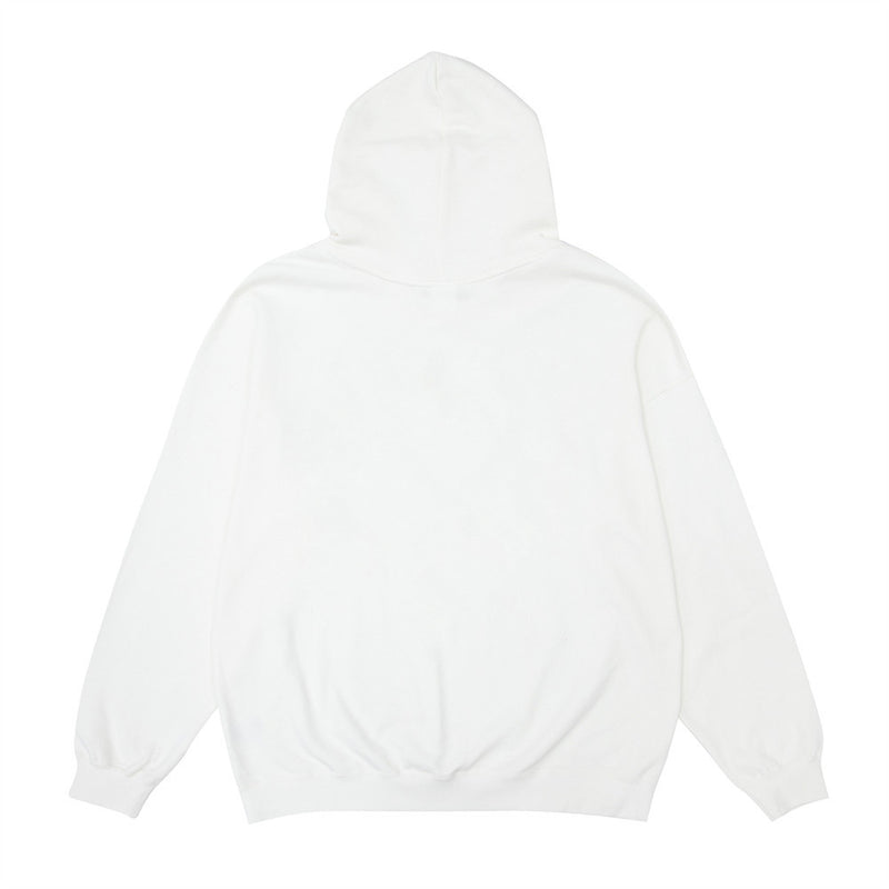 Men Hoodie Printed Casual Sweatshirt Men's Spring and Autumn Loose-Fitting Hoodie