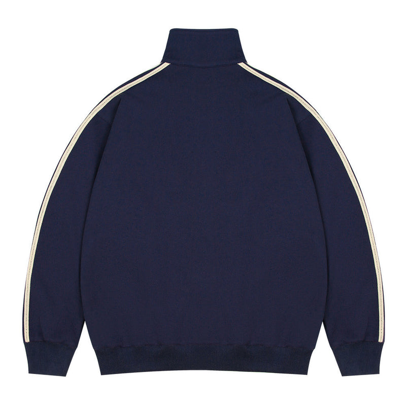 Men Hoodie Sports Stand Collar Sweater Men's Pullover Spring and Autumn
