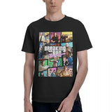 Collage Breaking Bad GTA De Camisa De Cuello Redondo