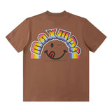 Men T Shirt Loose Men's and Women's Couple's Short-Sleeved T-shirt