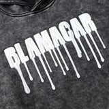 Men Hoodie Washed Old Hooded Sweater Men's Autumn and Winter Letter Printing