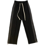 Men Sweatpants Sports Pants Men's Spring and Autumn Loose Zip All-Matching