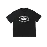 Men T Shirt Simple Letter Print Short-Sleeve T-shirt Men