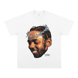 Kendrick Lamar T Shirts Cotton Hip Hop Rap Loose Short Sleeves