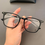 CHH Chrome Hearts Glasses Square Ultra Light Pure Titanium Myopia Glasses Frame