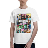 Collage Breaking Bad GTA De Camisa De Cuello Redondo