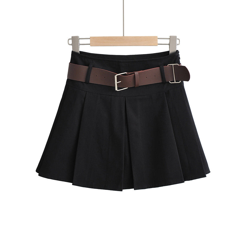 Women Skirt Pleated Skirt Summer Ins Low Waist Skirt Skirt