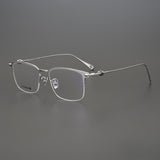 CHH Chrome Hearts Glasses Japanese Refined Versatile Business Square Pure Titanium Ultra Light Glasses Frame