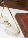 CHH Chrome Hearts Glasses Simple and exquisite ultra-light glasses frame Business myopia glasses frame