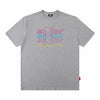 Men T Shirt Letter Print Summer Short-Sleeved T-shirt Men's Loose