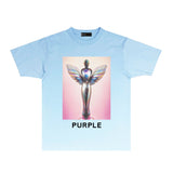 Purple Brand T Shirt Short Sleeve T-shirt Blouse