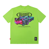 Men's T Shirt Printed Short-Sleeved T-shirt Men's Ins Trendy Loose Casual