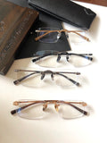 CHH Chrome Hearts Glasses Simple and generous Ultra-light titanium glasses frame Business myopia glasses frame