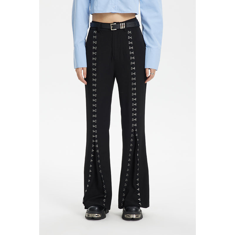 Unisex Sweatpants Draped Flared Pants Casual Pants