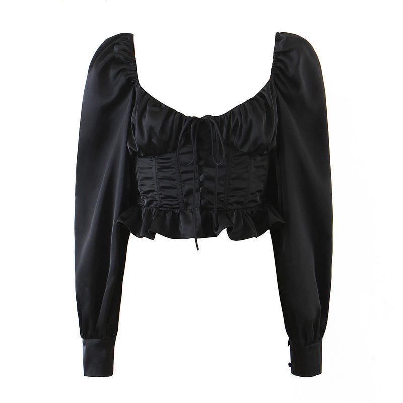 Women T-Shirt Long-Sleeved Shirt Women's Autumn Top