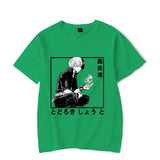 Hot Anime Todoroki Shoto Print Short Sleeve T Shirts