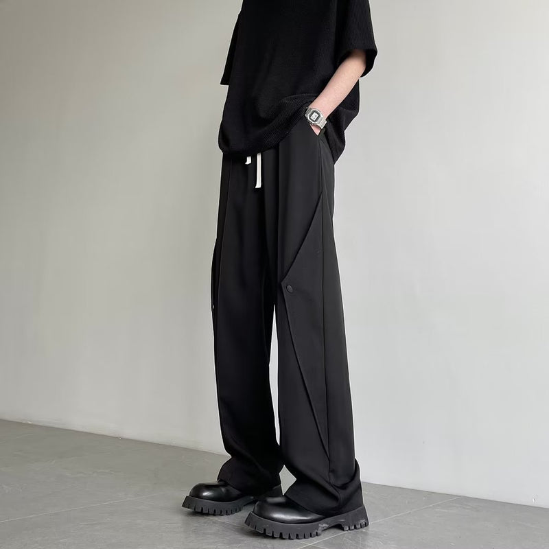 Men Sweatpants Summer Loose Straight Fashion Brand Casual