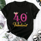 Best Of 50th Birthday Gifts T Shirts Women's summer Funny