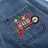 Men Denim Jacket Men's Lapel Shirt Jacket Spring and Autumn