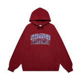 Men Hoodie Washed Hooded Sweater Casual Loose Long Sleeve Pullover